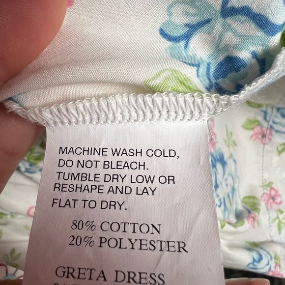 Tabitha Twinkle Greta dress size 2 sleeveless stripes and floral print - Picture 5 of 6